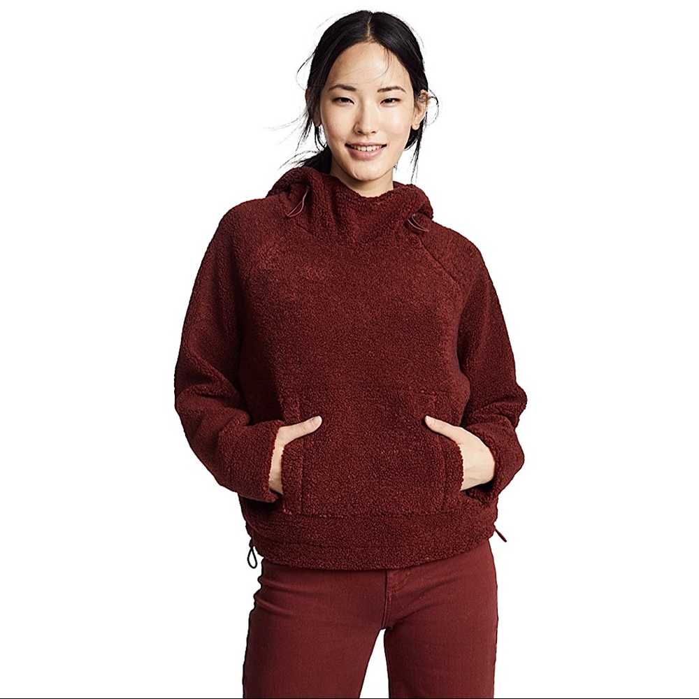 Vince Cozy Shearling Hoodie
